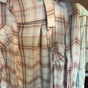 Jessica Simpson flannel shirts